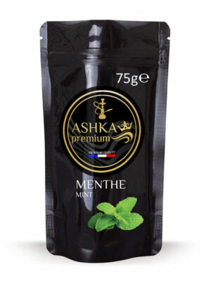 ashka premium Gout chicha menthe fraiche saveur chicha arome shisha chicha hookah flavor mint