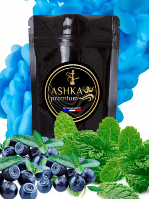 ashka premium Gout chicha bluemint saveur chicha arome shisha chicha hookah flavor bluemist myrtille menthe