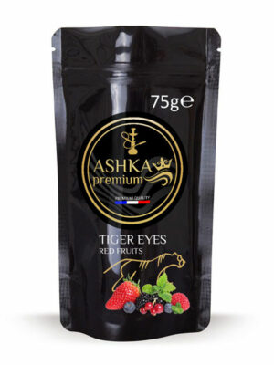 ashka premium Gout chicha Tiger Eyes fruits rouges saveur chicha arome shisha chicha hookah flavor red fruits