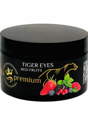 Ashka Premium - Goût chicha Tiger Eyes Fruits rouges Pot 250g
