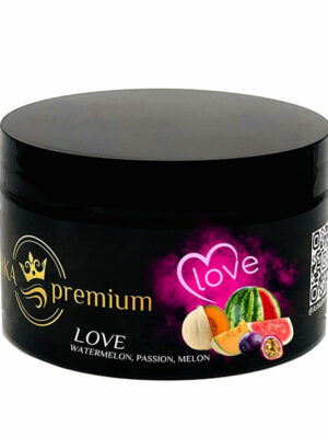 Ashka Premium - Gout chicha Love: Passion, Pastèque et Melon Pot 250g
